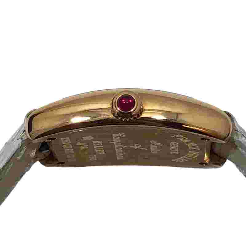 FRANCK MULLER Tonneau Curvex Intermidier Relief 2252QZRELCD1R K18PG #1149