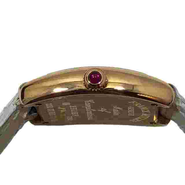 FRANCK MULLER Tonneau Curvex Intermidier Relief 2252QZRELCD1R K18PG #1149