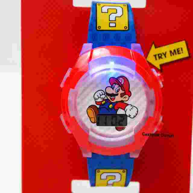 Super Mario Bros Boys Digital Wristwatch Kids watch Reloj Nintendo Gift