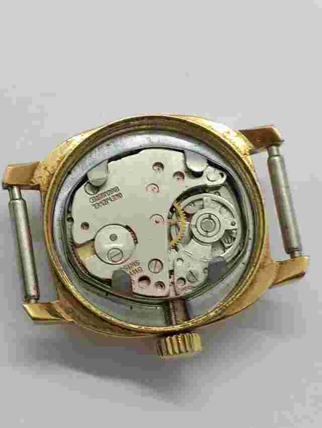 Vintage Inotime Gold Plated/Colour Cal. Ronda 5111 Working Very Well Swiss Made
