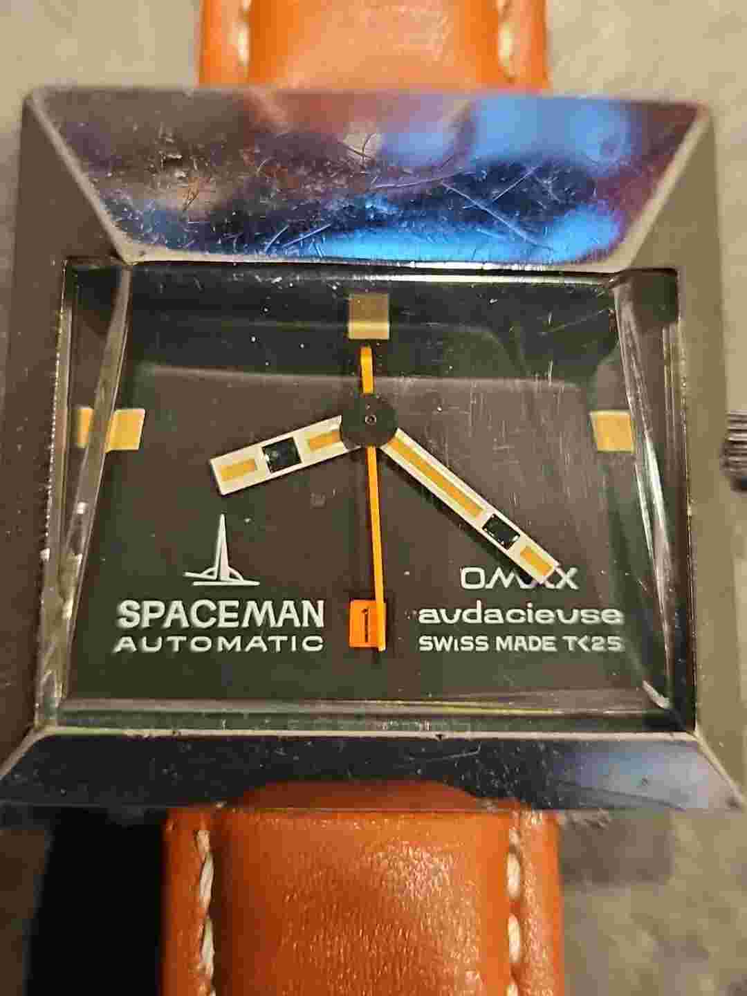 1970's Vintage OMAX Spaceman Audacieuse Watch Automatic