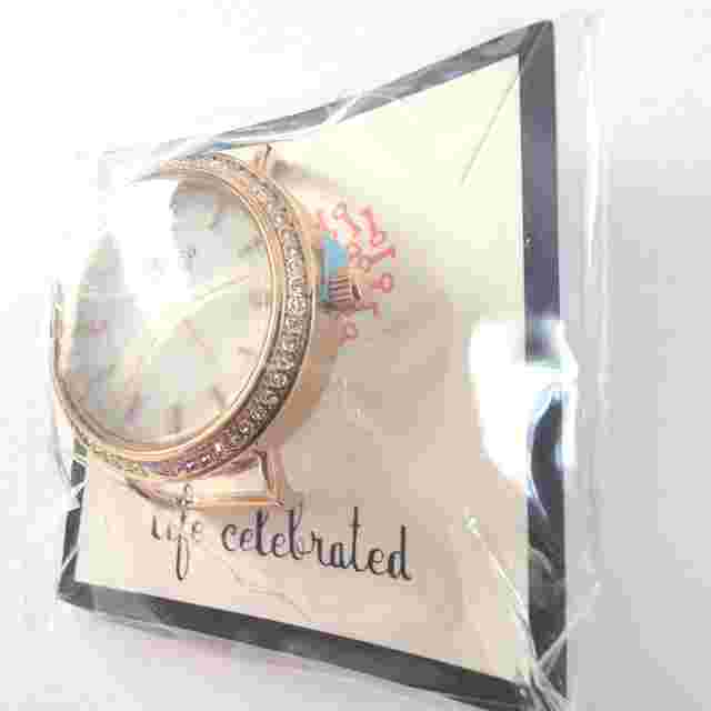 Keep Collective Round Time Key Rose Gold Watch New in Original Box