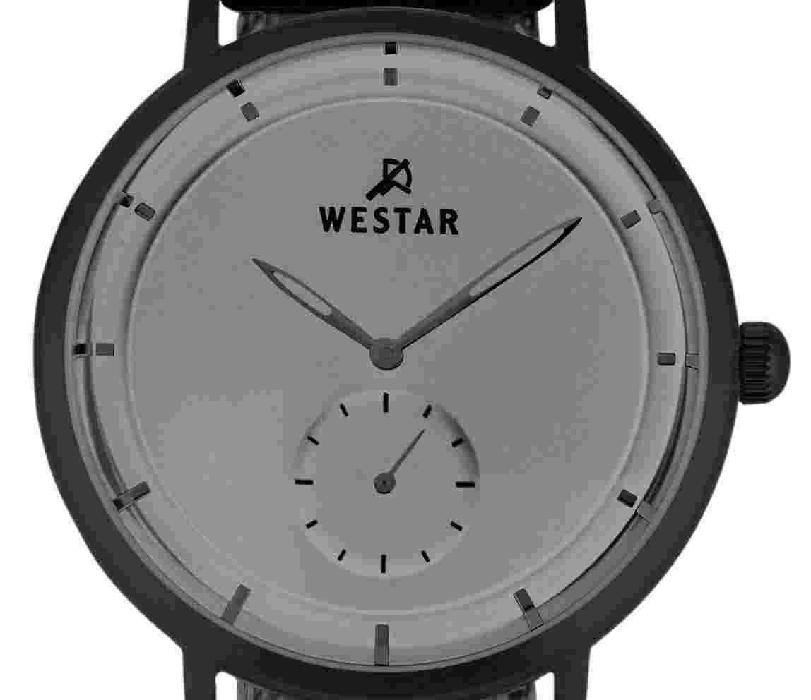 Westar Profile Stainless Steel Grey Dial Quartz 50247BBN306 Men's Watch