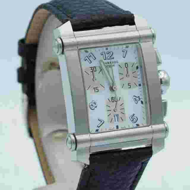 Philippe Charriol Columbus Chrono Men's Watch 060CXL-0 Quartz 32MM Vintage