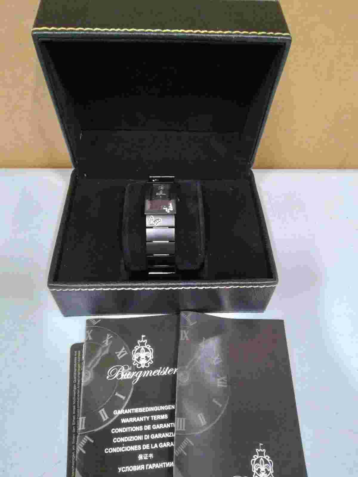 Burgmeister Women's BM527-422 Analog Quartz Black Watch