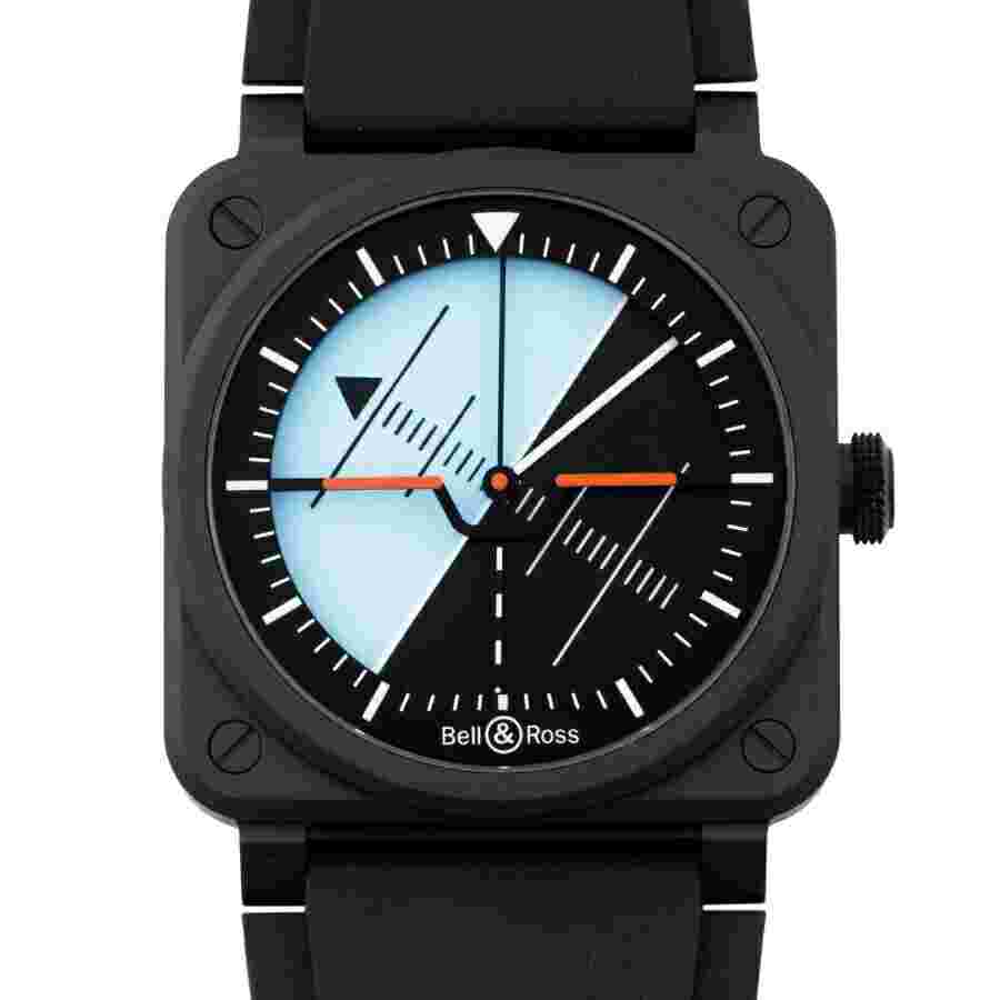 Bell & Ross BR03 Horizon BR03A-HRZ-CE/SRB 999 pieces limited men's watch G0216
