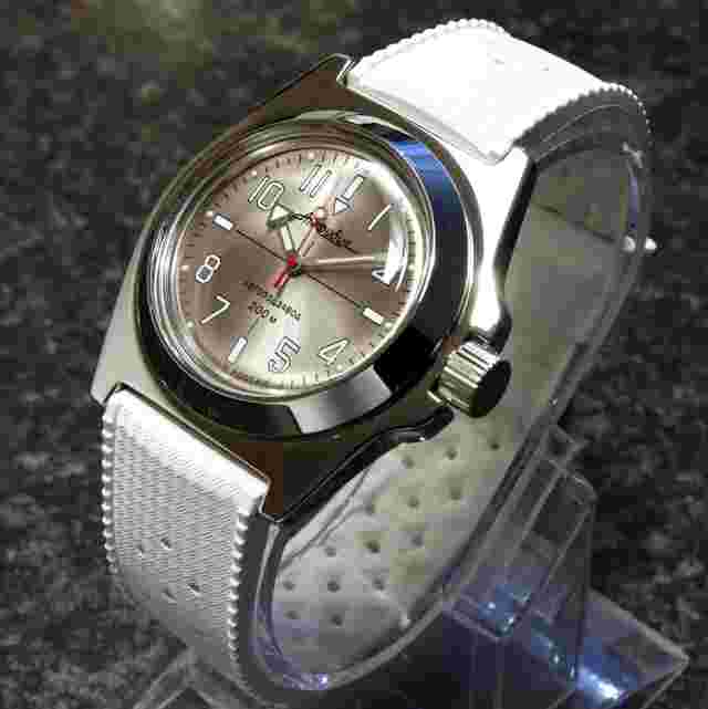 Vostok Amphibia  Custom Russian Auto Dive Watch, New, Boxed, UK seller