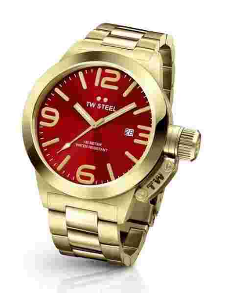 TW STEEL Canteen Gold CB111 45mm New