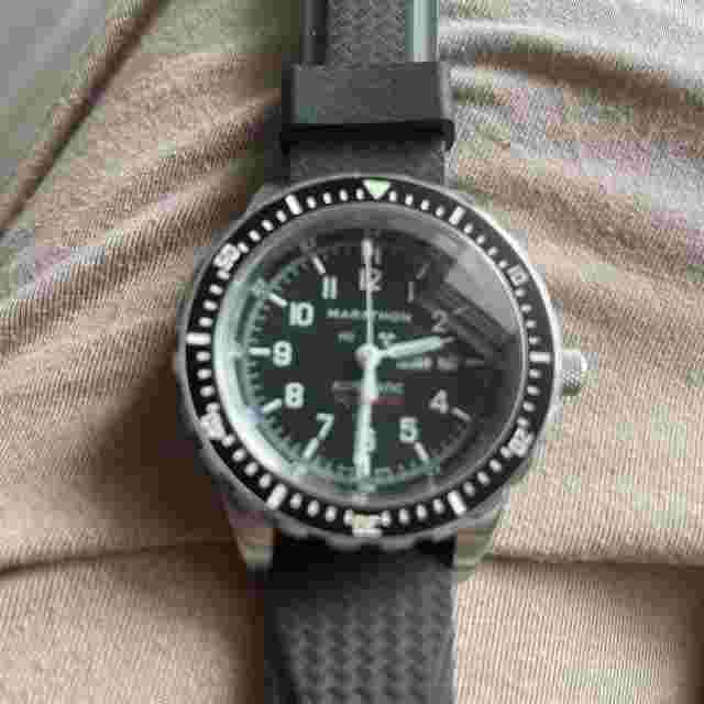 Marathon JDD Swiss Made Automatic Men's Watch: 300M, 46mm with Box