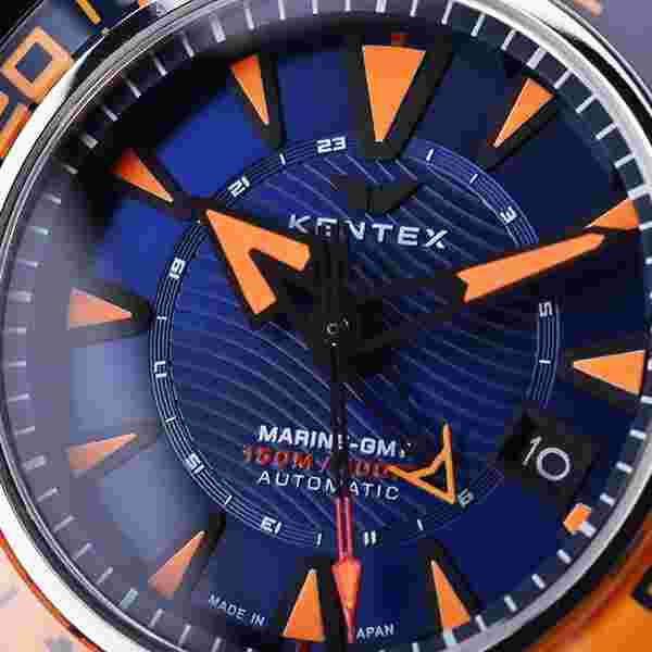 Kentex MARINE GMT S820X-06 Blue Automatic Analog Men's Watch