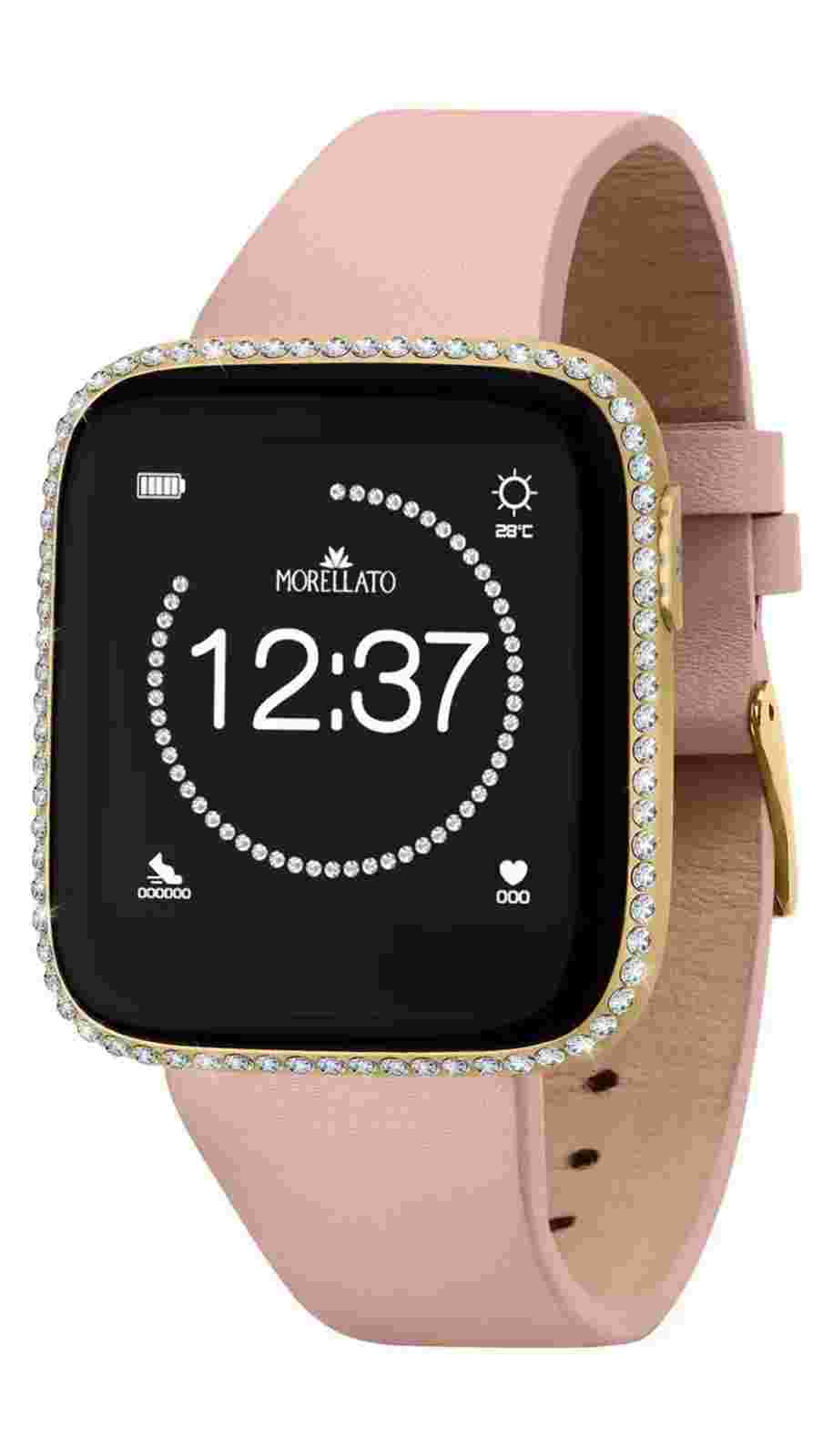 Morellato M-01 pink mesh smartwatch R0151167511