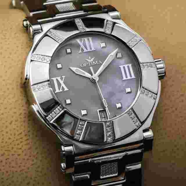 Optima • 38mm • Watch • Date SubDay • WR 5  ATM • OSL300-SS-D-2
