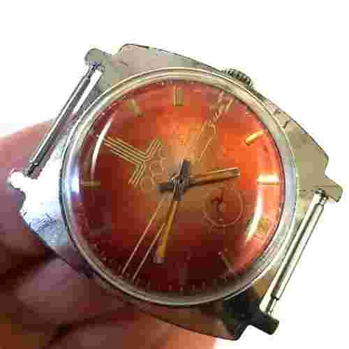 VINTAGE SOVIET RUSSIA USSR WRIST MENS WATCH ZIM MECHANICS WORKING RARE