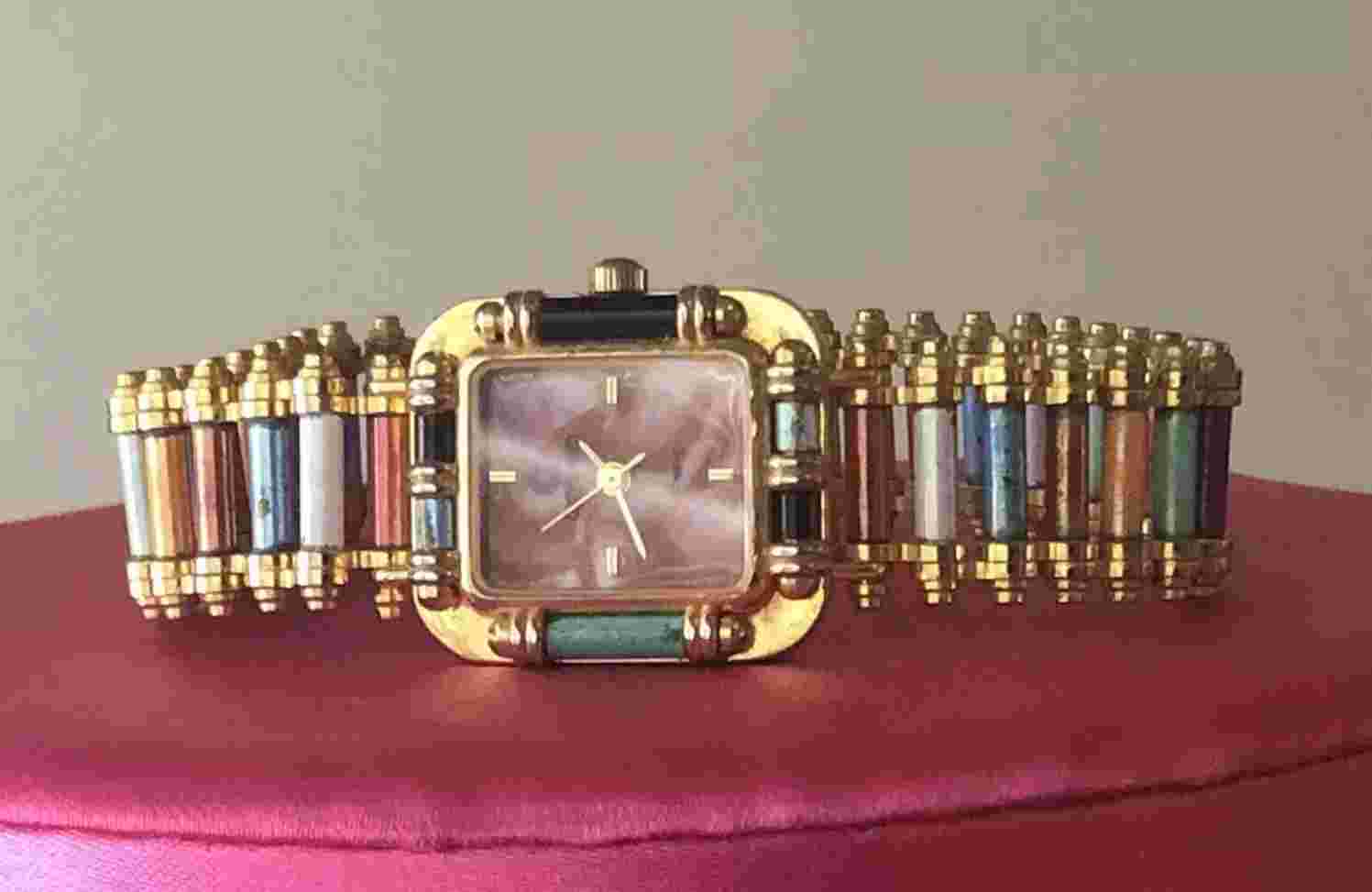 Vintage Giordano Quartz Art Design Watch