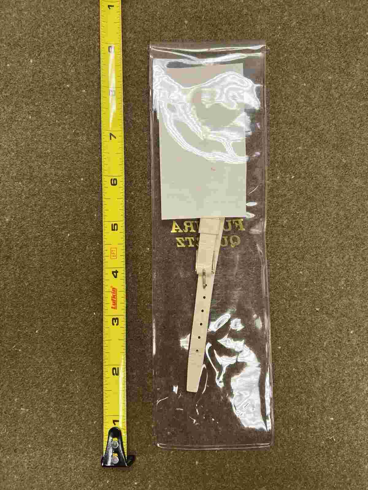 Futura Gold Tone Women's Watch LCD Digital Ladies Watch New Battery Not Running