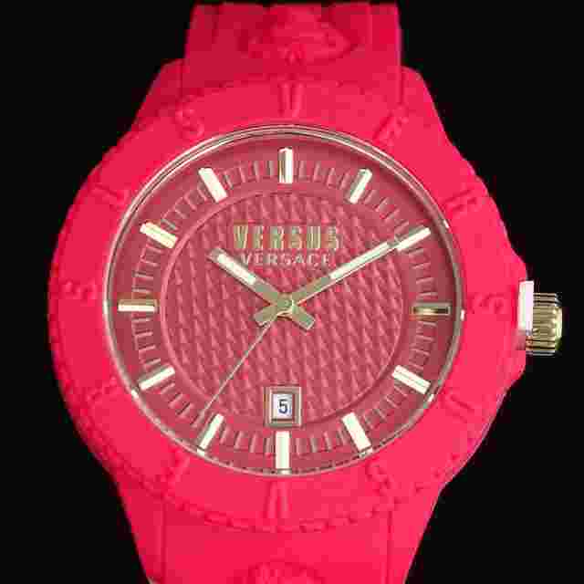 Versus Versace High-Class Men'S Watches 43Mm Red