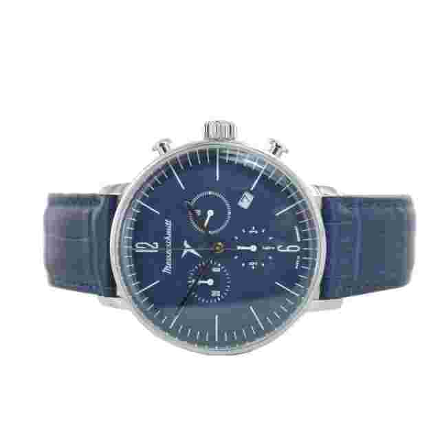 Aristo Men's Messerschmitt Watch Chronograph Aviator Watch ME-4H153