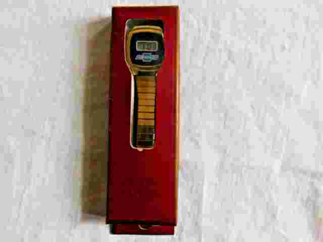 Vintage Chevrolet Digital Watch Stainless Steel Back New Battery Working
