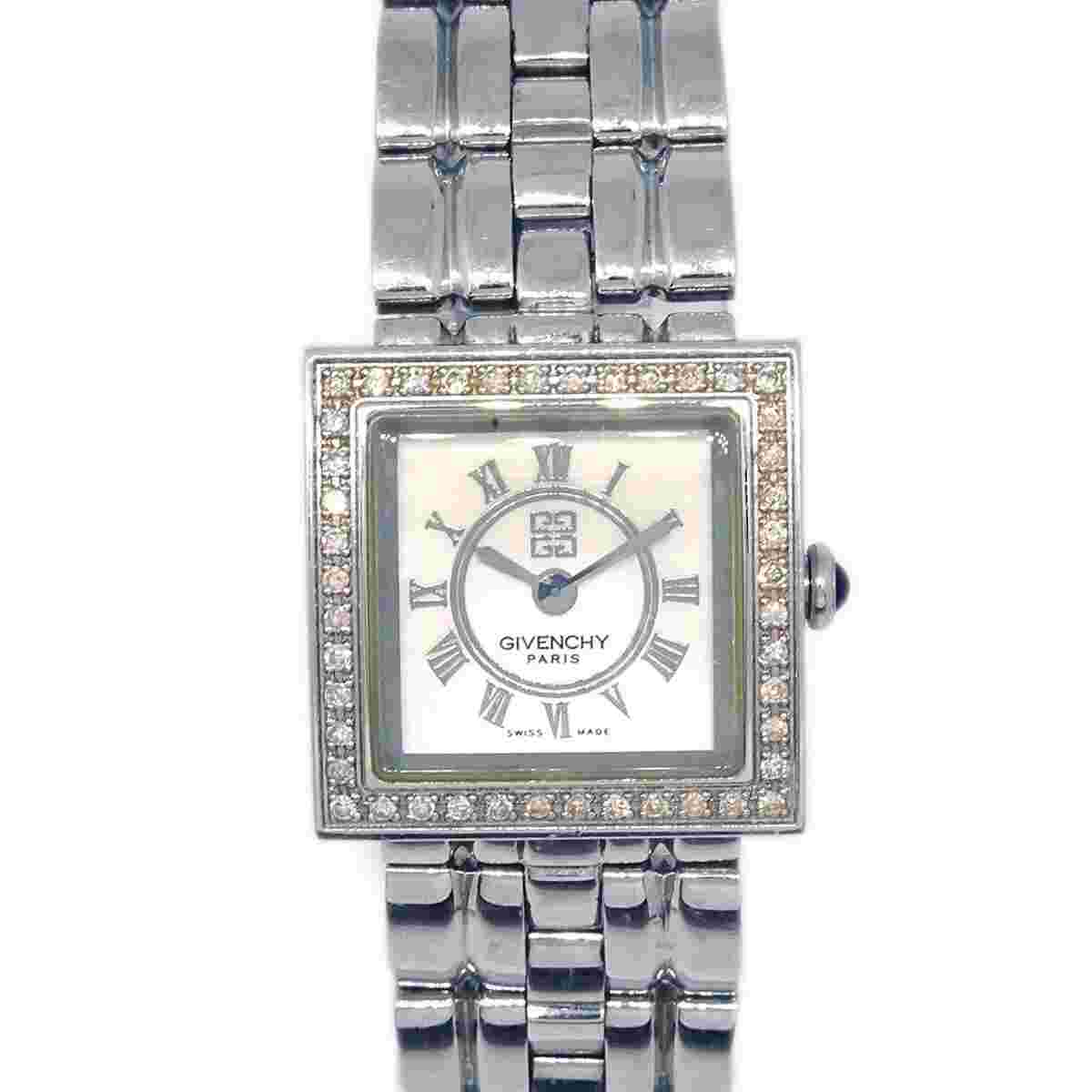 Givenchy 1558962 Quartz Diamond Watch SS 115267