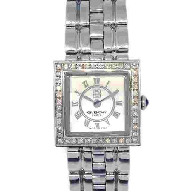 Givenchy 1558962 Quartz Diamond Watch SS 115267