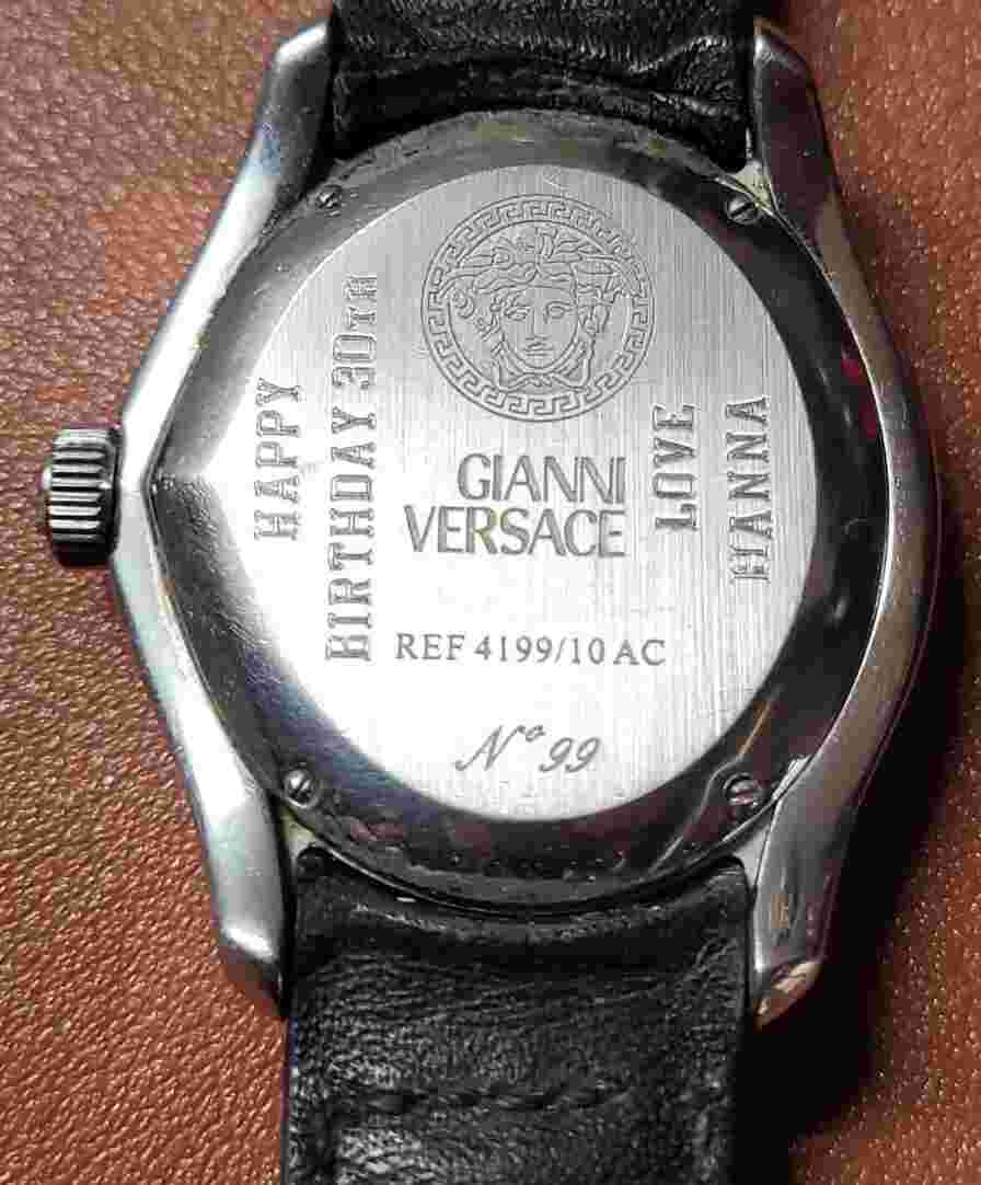 Rare Franck Muller 4 Versace Limited Edition #99 Medusa Chronograph Date Watch