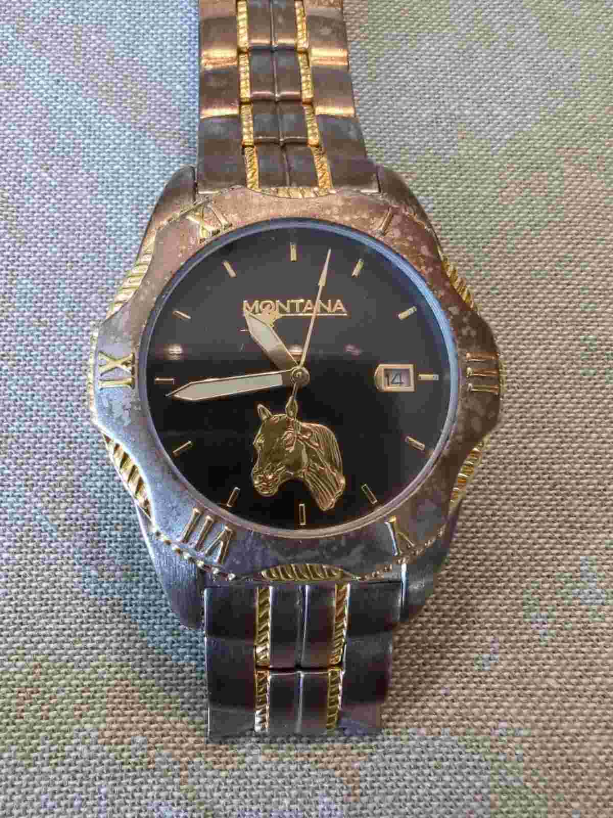 Montana Watch MT902 ,SR626SW, Japan Movement ..Needs Battery
