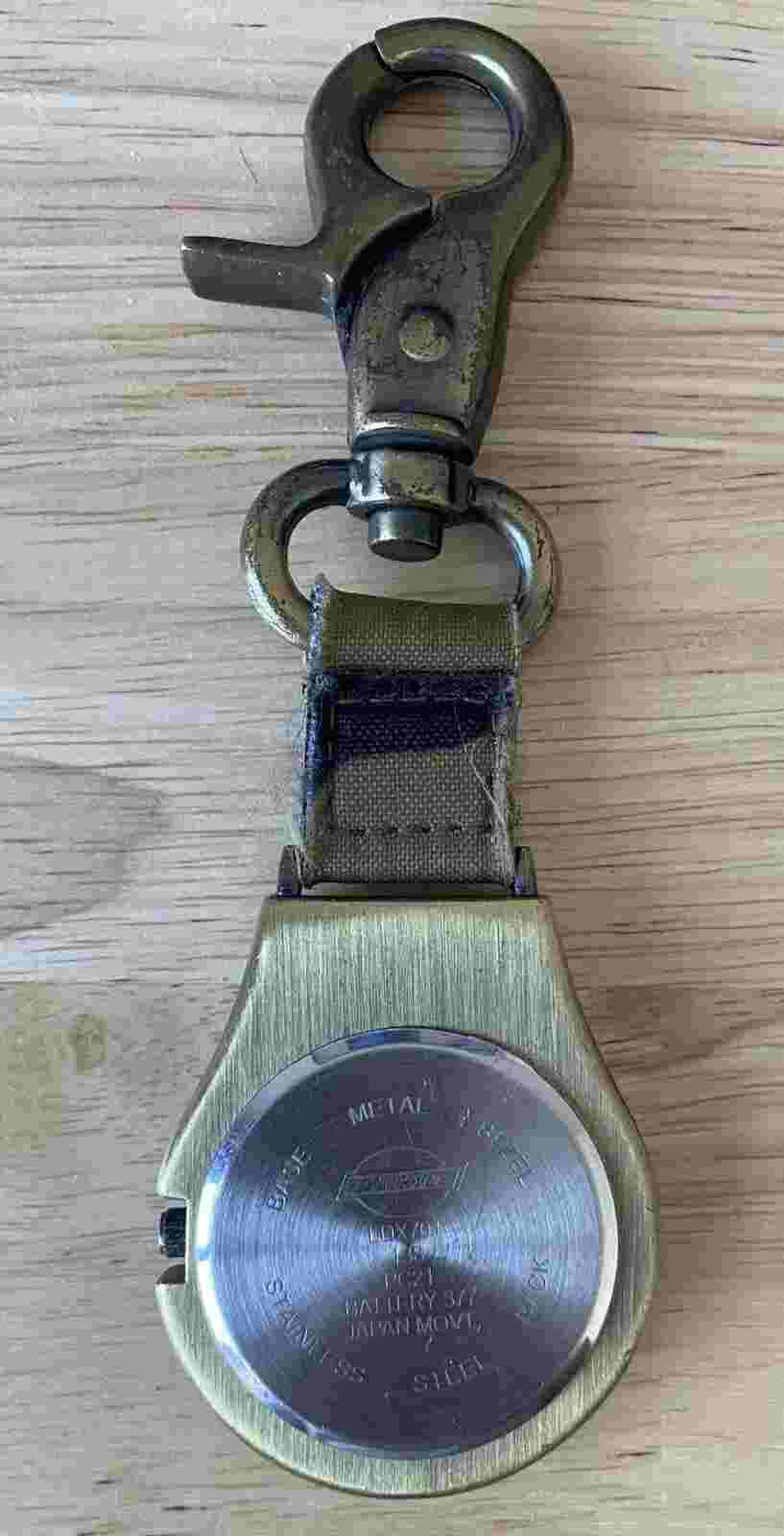 Dickies Rugged Pocket Keychain Watch Clip On