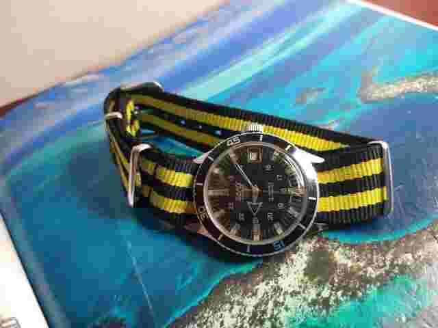 Camy Diver Antigo Cal Fhf 96-4 Swiss Made Broad Arrow Raro