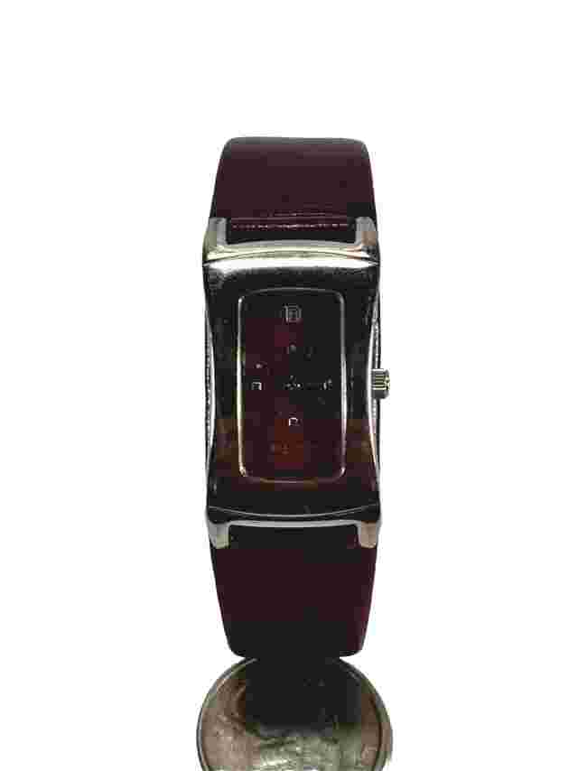 REACTION BY KENNETH COLE Women's Watch Silver Tone NEW BATTERY INSTALLED