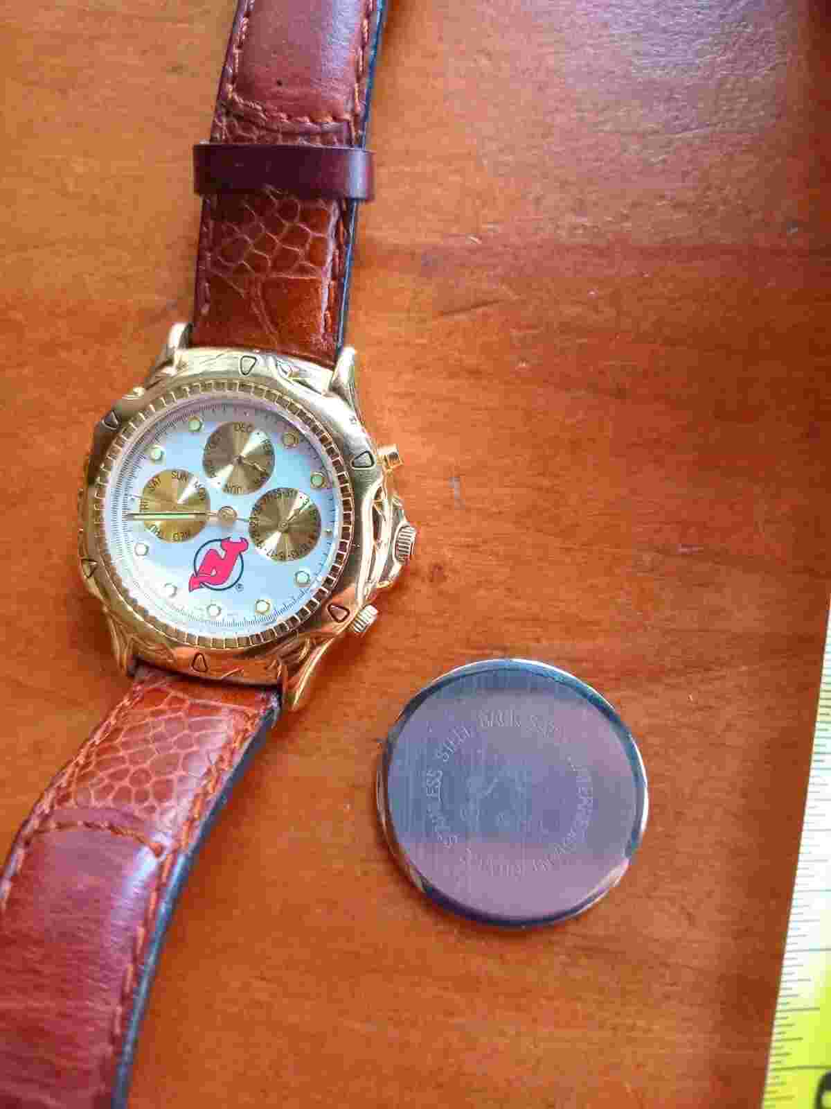 Vintage Michael Anthony Chronograph GoldTone Flyers Watch