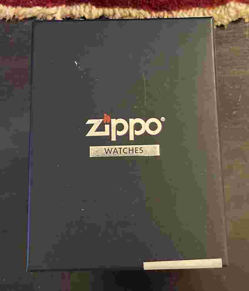 Zippo Watch 45001 Stainless Steel Design with Case