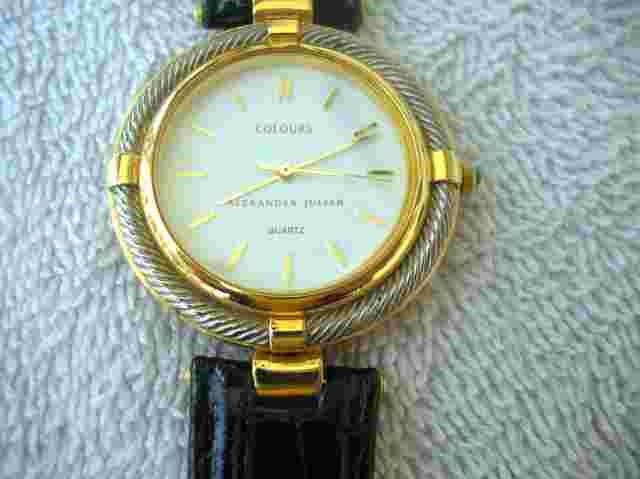 Vintage Alexander Julian  Colours  Quarts Watch,   Working  New Battery
