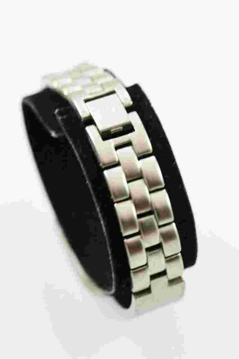 Charles Delon Women Watch Silver Stainless Steel Battery Blue Water Res Quartz