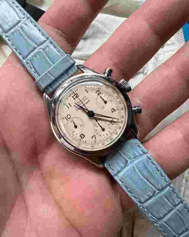 WITTNAUER PROFESSIONAL CHRONOGRAPH VAJOUX 72 SERVICED