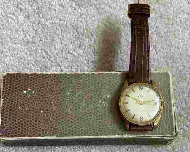 Vintage Elco Watch 21 Jewels Incabloc Mens