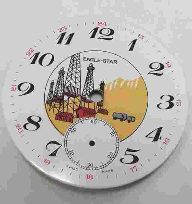 Eaglestar-Arnex  pocket  pocket watch dial for UT-6498 39 mm