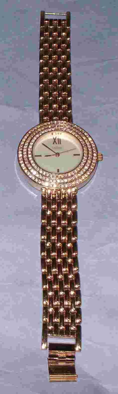 CATHERINE MALANDRINO MODEL CBC11355 LADIES WRISTWATCH, EXCELLENT CONDITION