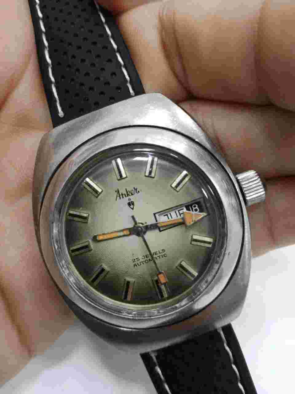 VINTAGE WATCH ANKER 25 JEWELS AUTOMATIC