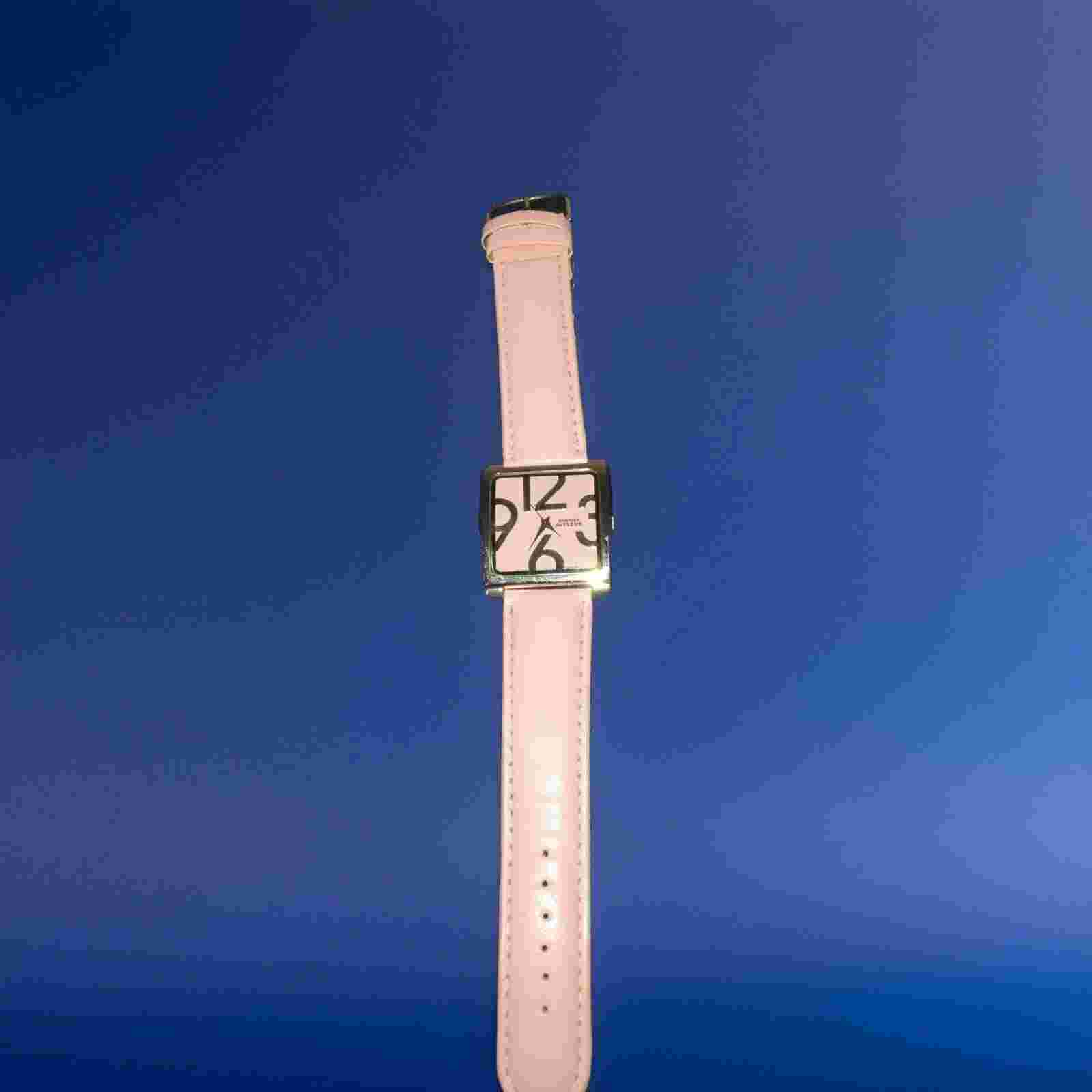Montres de Fleur Quartz Ladies Pink Watch No Battery