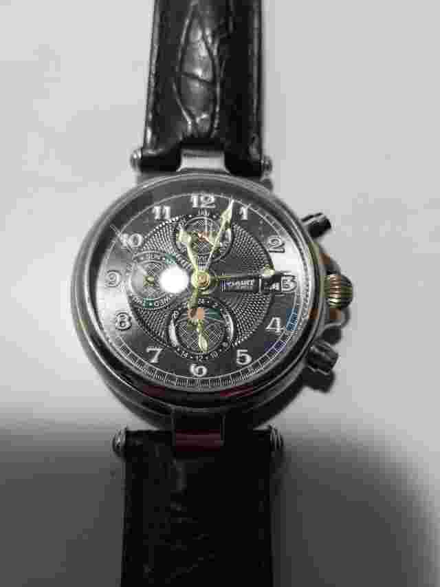 Stauer Noire Automatic Watch for Men – Vintage Style Black Watch – Genuine...