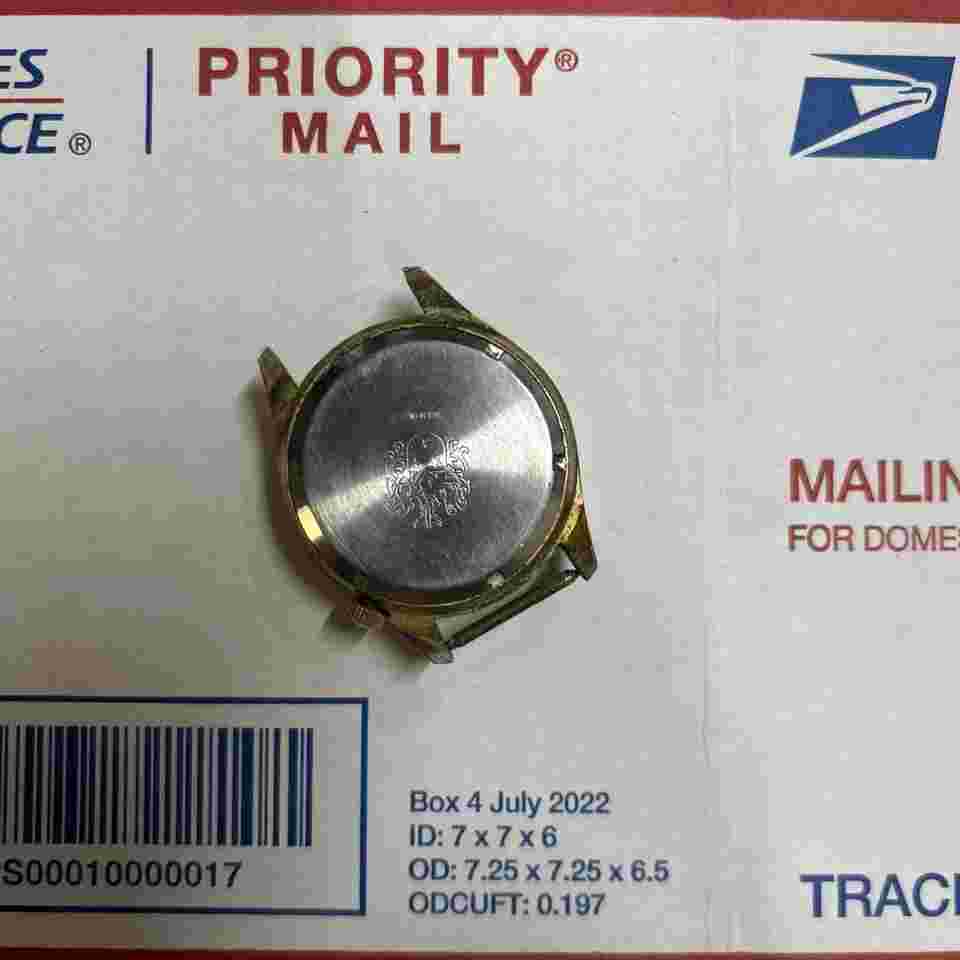Rare Kronotron Electra Lifetime Mainspring Wind-up Watch No Band Included