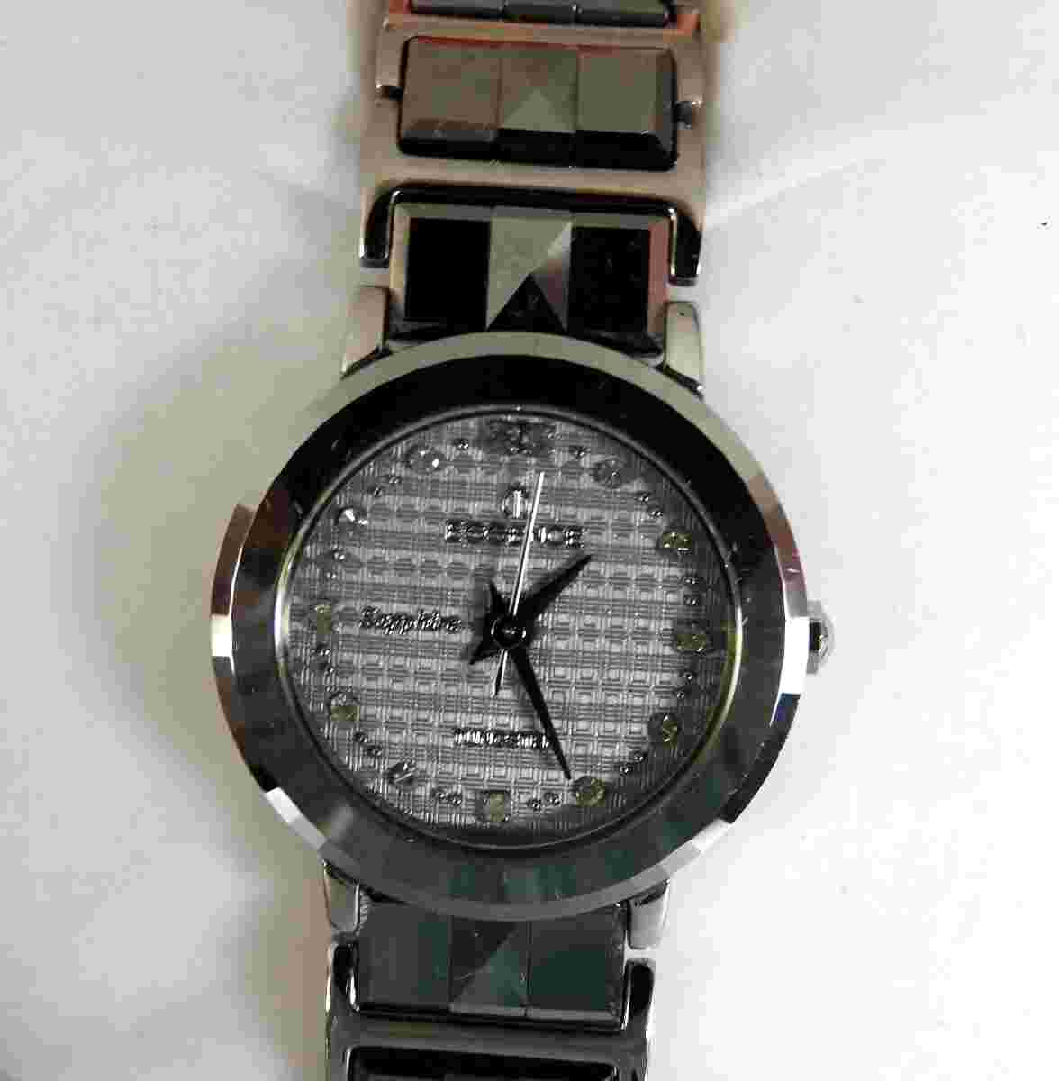 New Essence ES 8012 CL Ladies Bracelet Watch Sapphire Crystal Tungsten Swiss