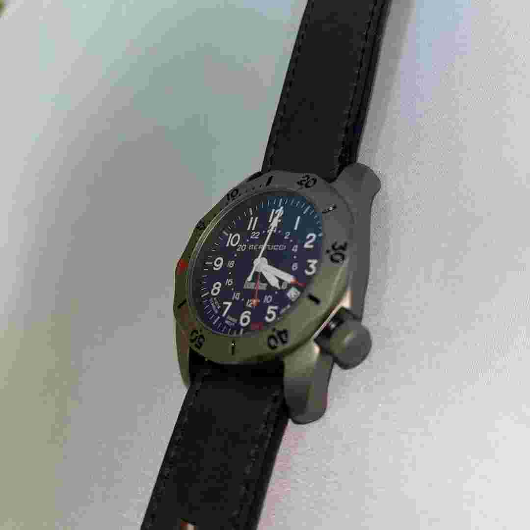 BlueBlue BERTUCCI collaboration A-2TR men's watch 2411M*