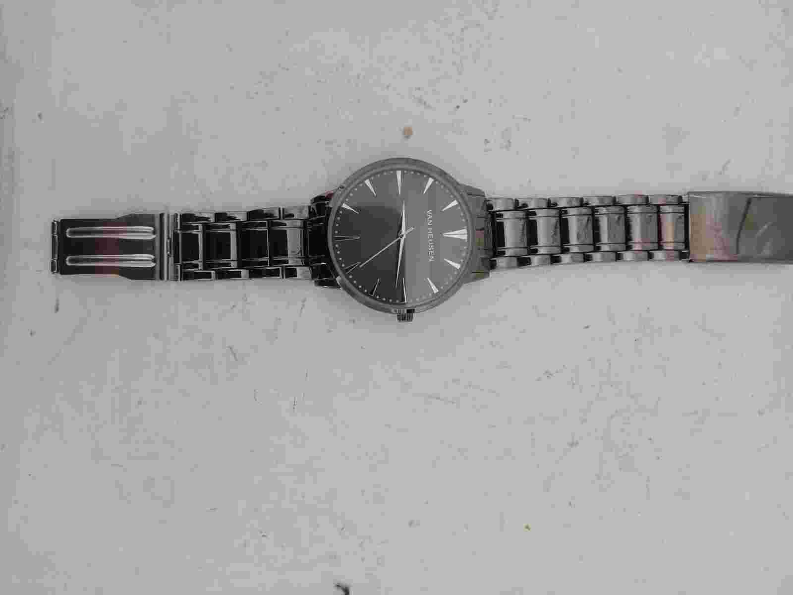 Van Heusen 1Black , Black Dial Band Analog mens Watch