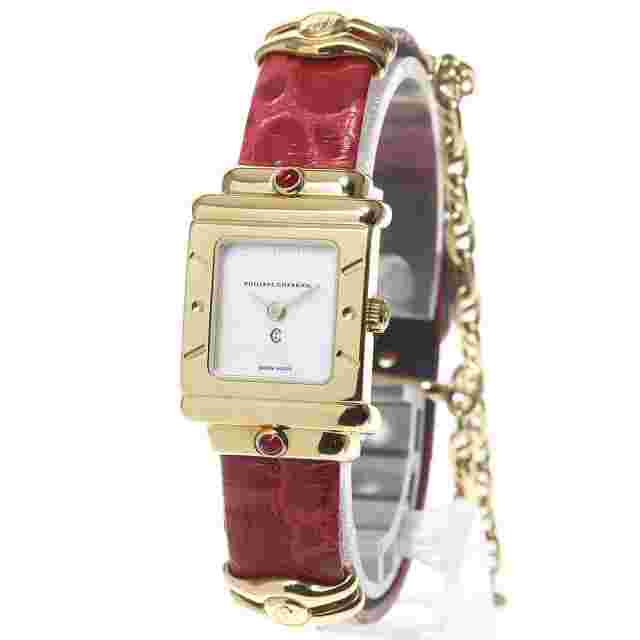 Philippe Charriol 7007902 Saint-Tropez Square watch women TO178584