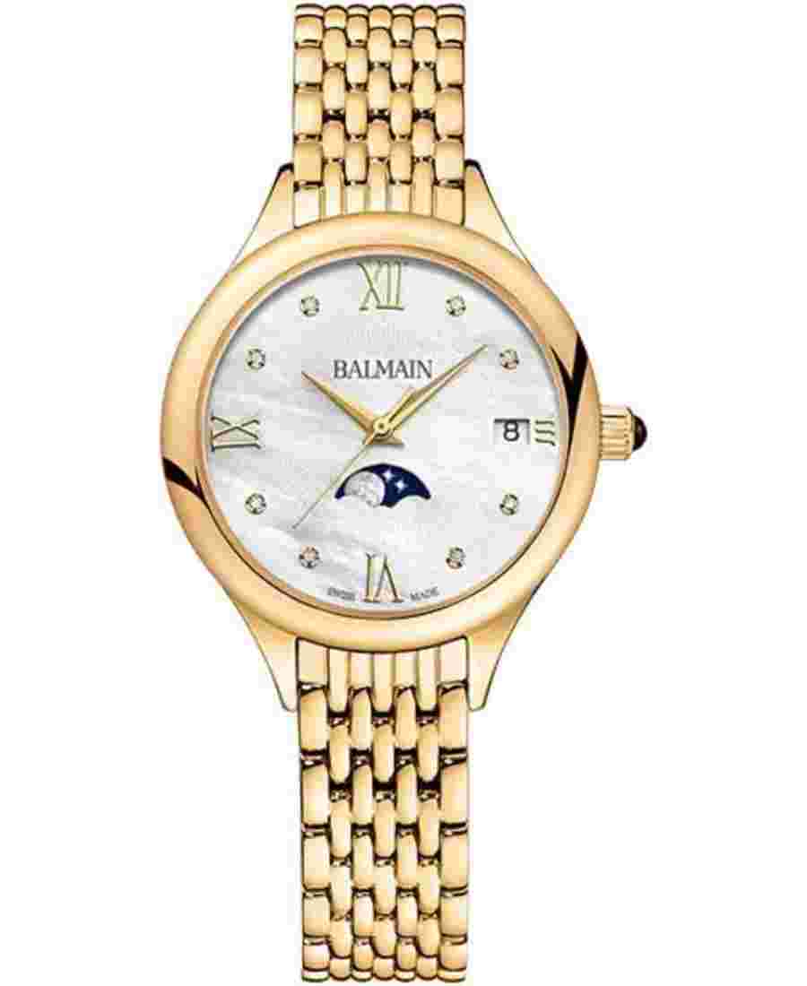 BALMAIN Women Analog Quartz Casual Watch Classic Dress Waterproof Swiss Fashion
