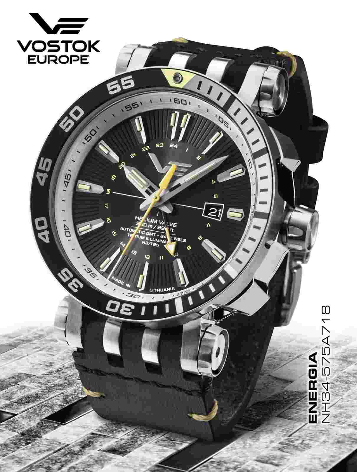 Vostok Europe Energia Rocket Automatic NH34 - 575A718