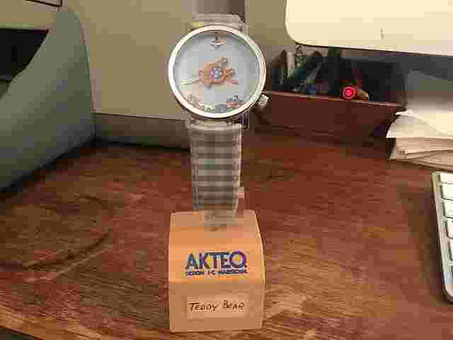 AKTEO WATCH, TEDDY BEAR BY J C MARESCHAL OF FRANCE