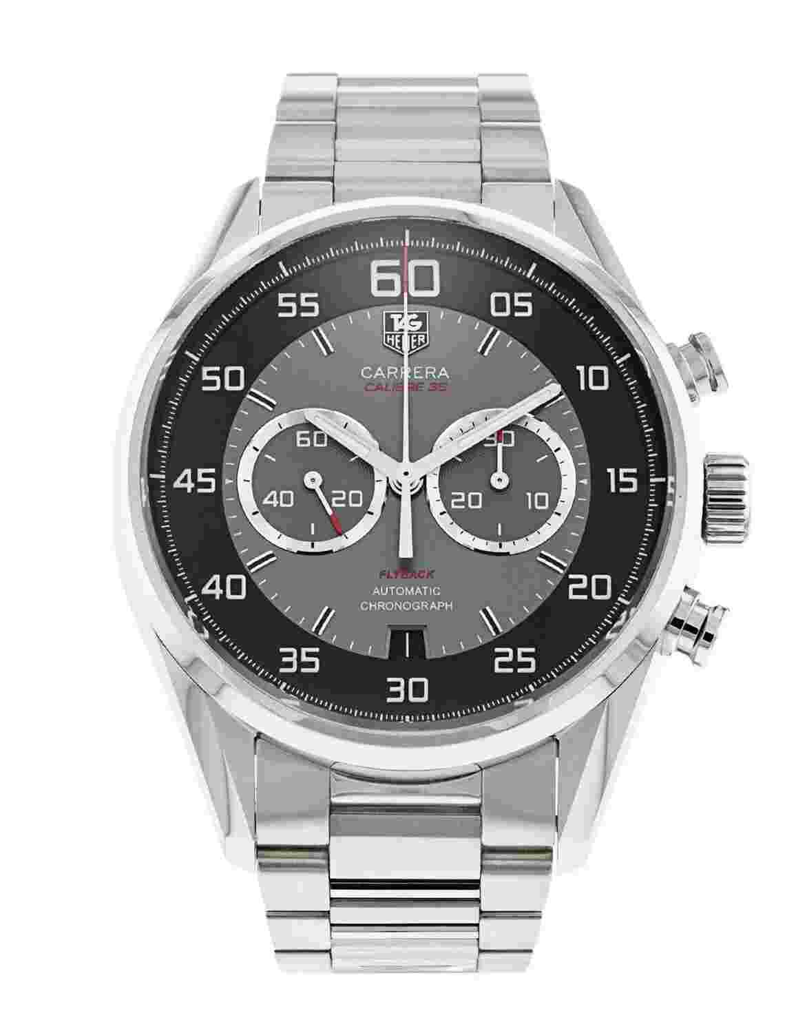 TAG Heuer Carrera Black/Silver Men's Watch - CAR2B10.BA0799