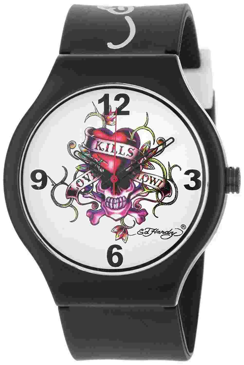 Ed Hardy Men's Spectrum Black Watch